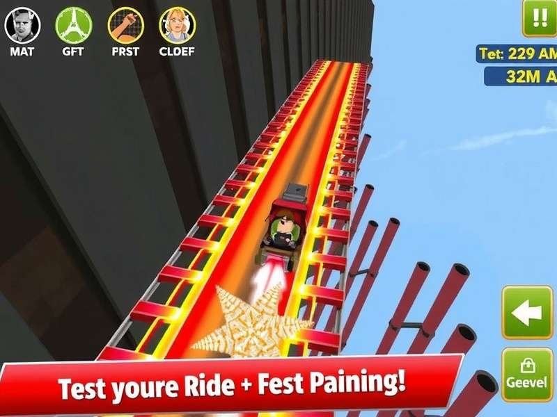 Rapid Ride Game Screenshot